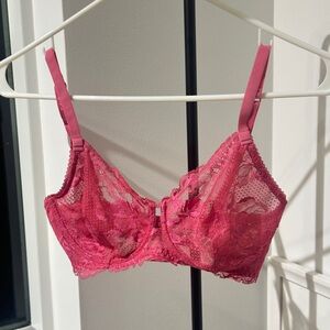 La Perla Pink Lace Bra